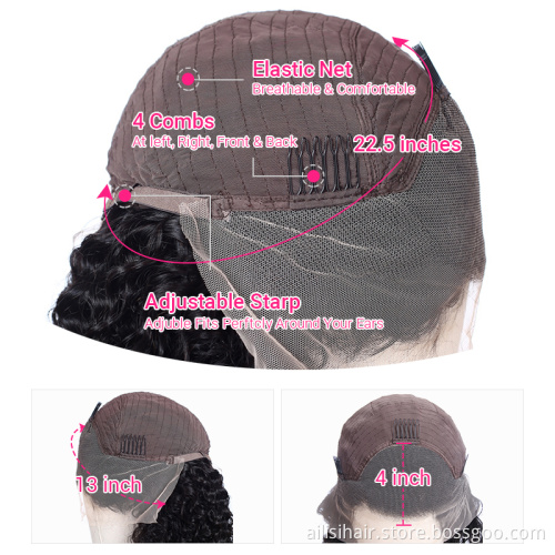 Hot Sale Cuticle Aligned Virgin Human Hair Lace Front Wig Human Hair Lace Front Brazilian Human Hair Extension Vendors